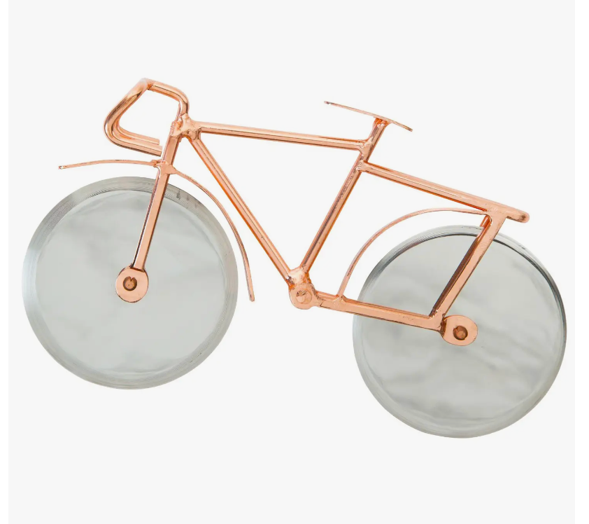 Metal Bike Shaped Pizza Cutter